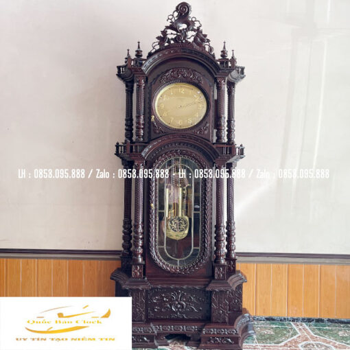 Đồng Hồ Cây Gỗ Gụ Cổ Điển